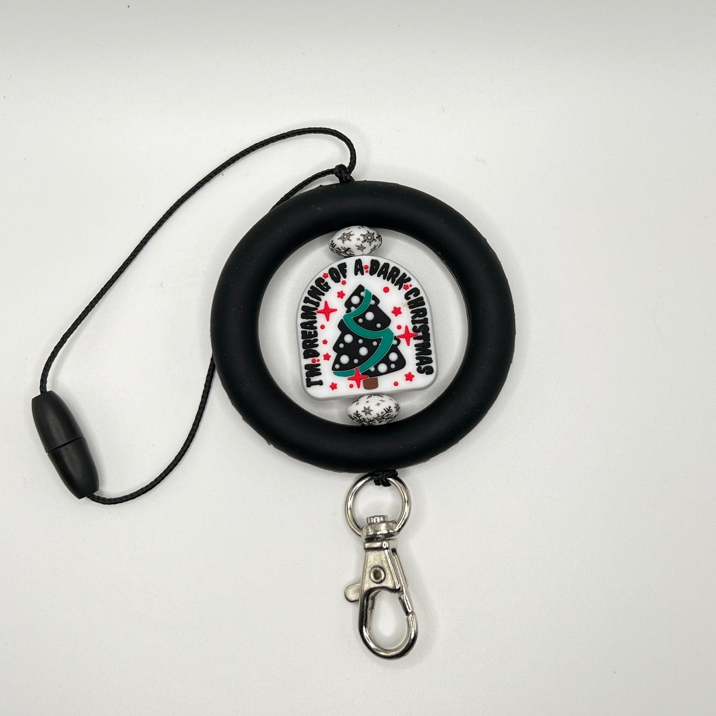Dark Christmas Car Charm